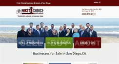 Desktop Screenshot of businessforsaleinsandiego.com